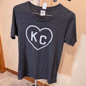 XL Vintage Charlie Hustle KC Heart T-Shirt